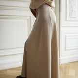 Seraphine Satin Fishtail Maxi Skirt