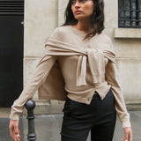 Camille Knit Button Cardigan