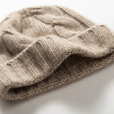 Wren Cable Cashmere Beanie