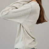 Wren Solid Knit Long Sleeve Tee
