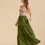 Lorette Meadow Maxi Skirt