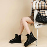 Women's Holmstead Leather Fur Boots