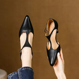 Verena Genuine Italian Leather Heels