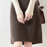 Camilla Merino Wool Midi Skirt