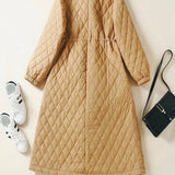 Maren Quilted Long Coat