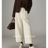 Daria Cotton Wide-Leg Pants