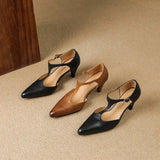 Verena Genuine Italian Leather Heels