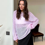 Liora Relaxed Crewneck Sweater