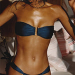 Riviera Bandeau String Bikini — Swimwear