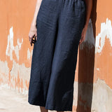 The Easy Wide Leg Linen Pant