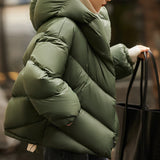 Women's Classic Hooded Down Puffer