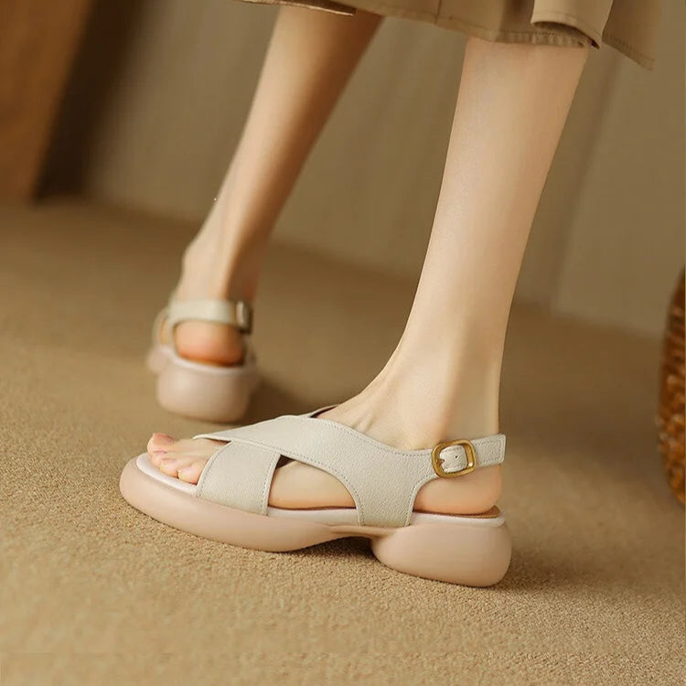 Emery Soft Crossband Slides