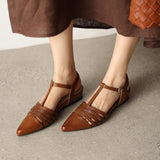 Tusancy Italian Leather Traveler Low Heel
