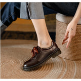 Madison 100% Leather Oxford Shoes