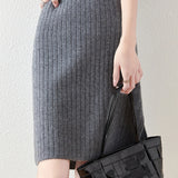 Camilla Merino Wool Midi Skirt
