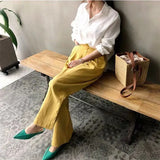 The Soft Linen Open Collar Shirt