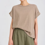 The Rolled Cuff Oversized Tee