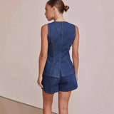 Monroe 100% Cotton Denim Set