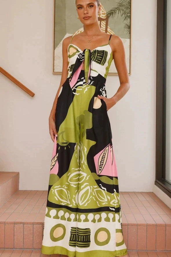 The Abstract Cocktail Party One-Piece