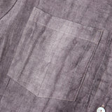 The Pleated Linen Button Shirt