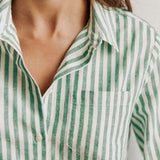 The Classic Stripe Linen Shirt