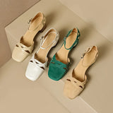 The Arden Suede Heel