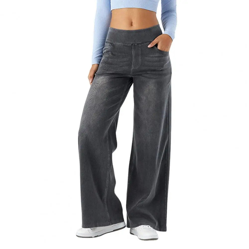 The Pull-On Wide Leg Jean