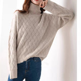 Cambria Cable Turtleneck Sweater