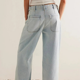 Candace High-Waist Wide-Leg Denims