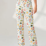Capri Market Straight-Leg Jean