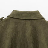 Arden Women's Suede Bomber