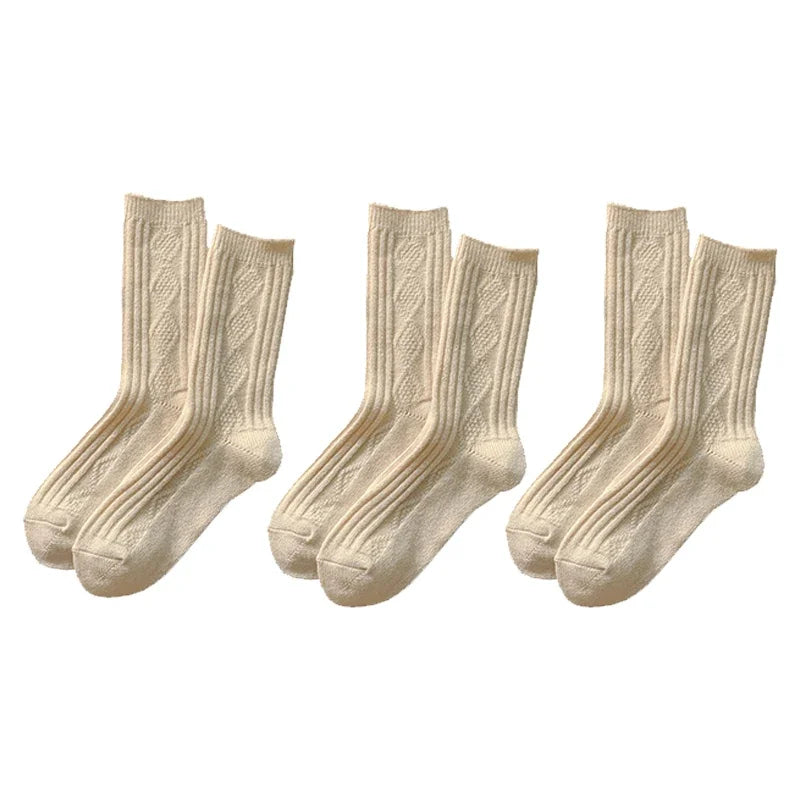 Céleste Cable Cashmere Sock
