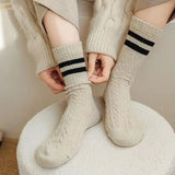 Mathilde Cable-Knit Sock Set
