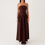 Joséphine Strapless Floor-Length Dress