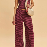 Romena Linen Striped Set