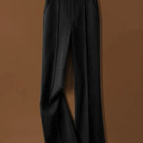 Arden Wool-Blend Flare Trousers