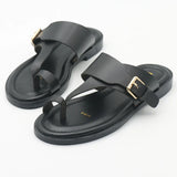 Valencia Leather Buckle Sandal