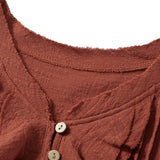 The Ruffle Front Gauze Crop Top
