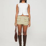 Dakota Pocket Mini Skirt