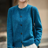 Chunky-Knit Alpaca-Blend cardigan