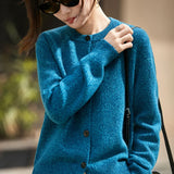 Chunky-Knit Alpaca-Blend cardigan