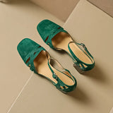 The Arden Suede Heel