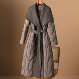 Margaux Wool-Trim Down Coat
