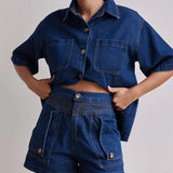 Marais 100% Cotton Denim Set