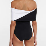 Cannes Off-Shoulder Monokini — Swimwear