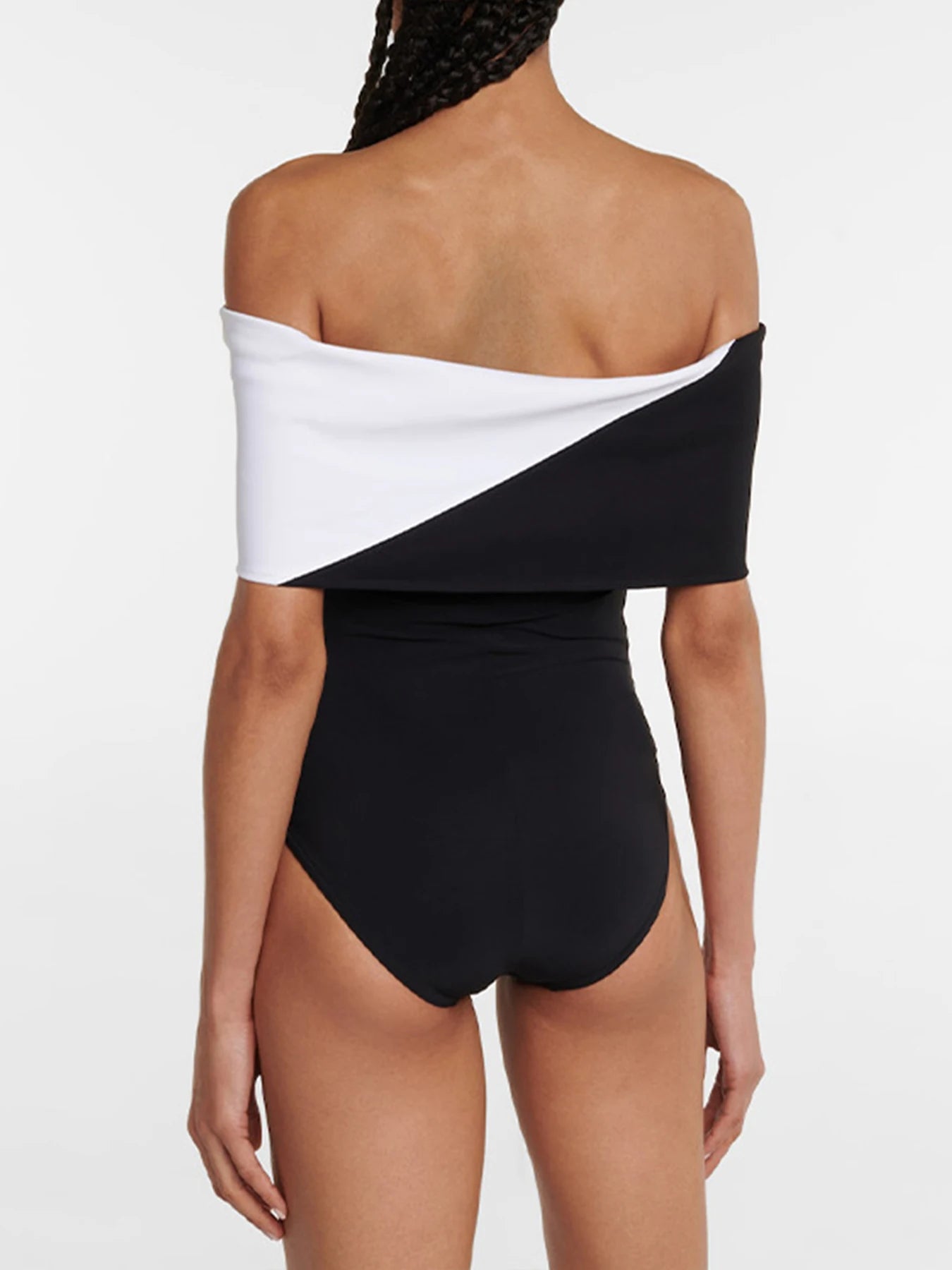 Cannes Off-Shoulder Monokini — Swimwear
