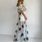 Isla Sheer Polka Dot Set
