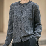 Chunky-Knit Alpaca-Blend cardigan