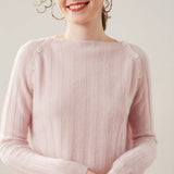 Maribel Buttoned Cashmere Sweater