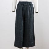 The Easy Wide Leg Linen Pant